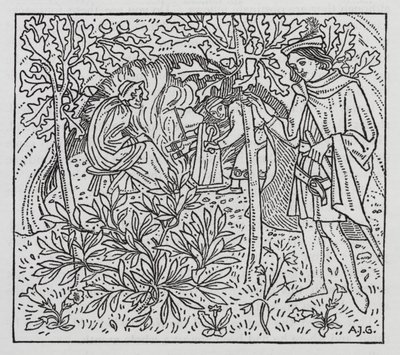 Hans Christian Andersen: Il Giardino del Paradiso da Arthur Joseph Gaskin