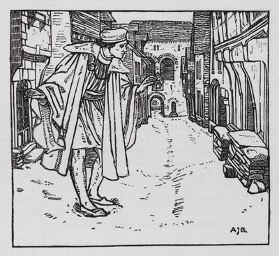 Hans Christian Andersen: Gli Stivali della Fortuna da Arthur Joseph Gaskin