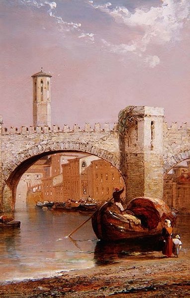 Il vecchio ponte, Verona da Arthur Joseph Meadows