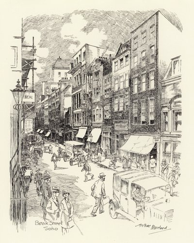Beak Street, Soho da Arthur Moreland
