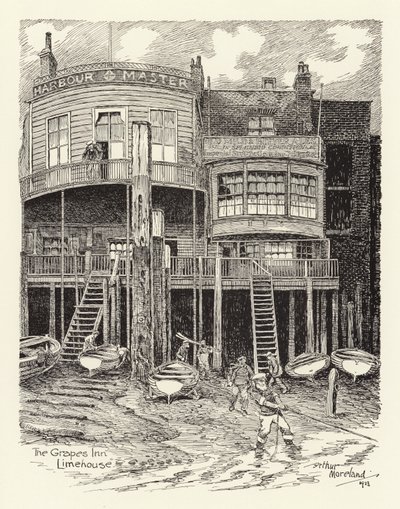 The Grapes Inn, Limehouse da Arthur Moreland