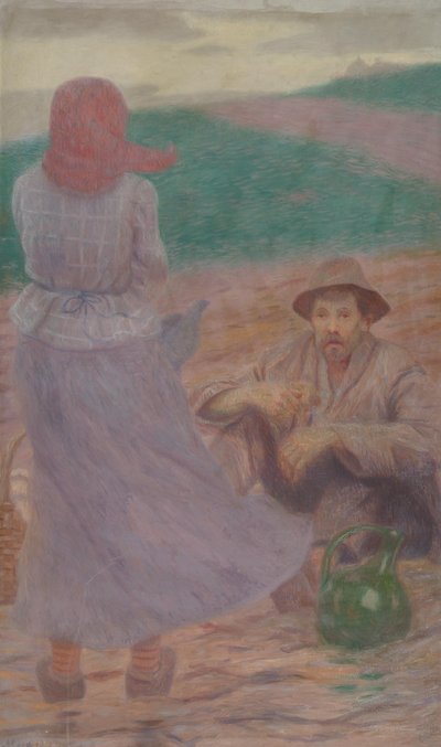 Lavoratore nei campi da Arthur Oskar Alexander