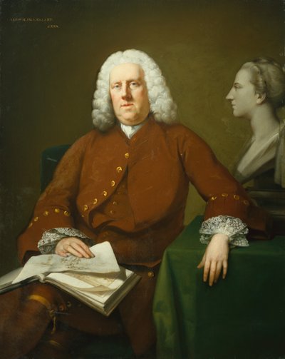 Ritratto di Sir Frederick Frankland da Arthur Pond