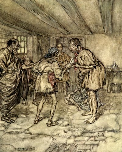 Sogno di una notte di mezza estate da Arthur Rackham
