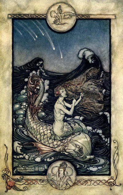 Sogno di una notte di mezza estate da Arthur Rackham