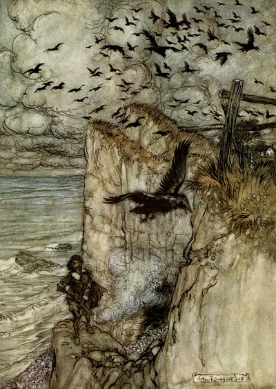 Sogno di una notte di mezza estate da Arthur Rackham