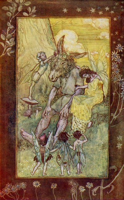 Sogno di una notte di mezza estate da Arthur Rackham
