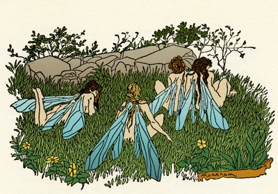 Sogno di una notte di mezza estate da Arthur Rackham