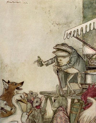 Le favole di Esopo da Arthur Rackham