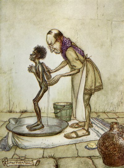 Le favole di Esopo da Arthur Rackham