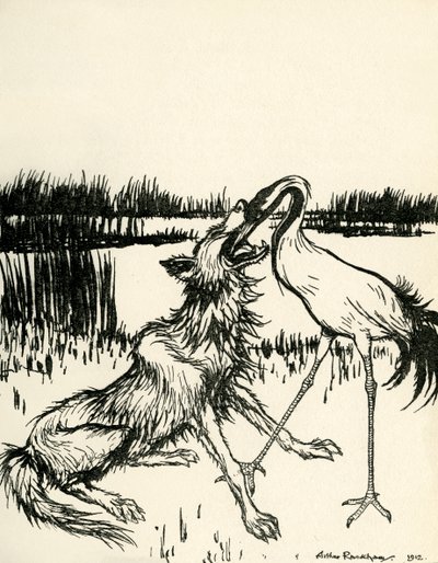 Favole di Esopo da Arthur Rackham