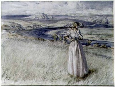 Bigbury Bay, Devon da Arthur Rackham
