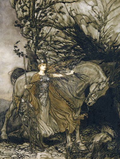 Brunilde da Arthur Rackham