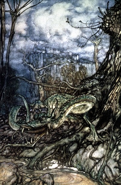 Drago da Arthur Rackham