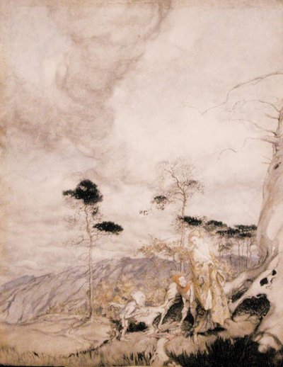 Venditori di uova fatate da Arthur Rackham