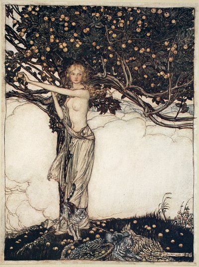 Freia, la bella da Arthur Rackham