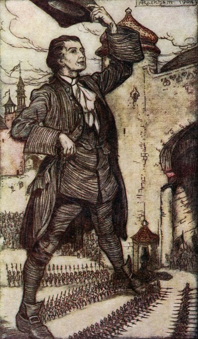 I viaggi di Gulliver di Jonathan Swift da Arthur Rackham