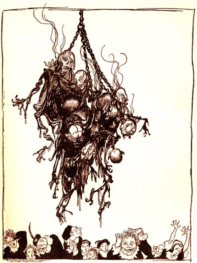 Hop-Frog di Edgar Allan Poe da Arthur Rackham