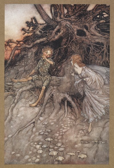 "Io sono quel felice vagabondo della notte." Una scena da 