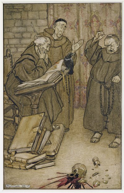 Se qualcuno mentiva o se qualcuno bestemmiava da Arthur Rackham
