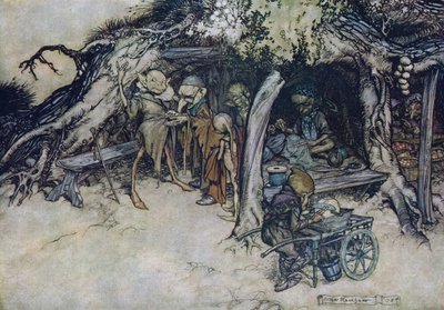Illustrazione di Arthur Rackham per 