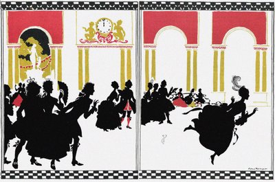 Illustrazione per la fiaba Cenerentola da Arthur Rackham