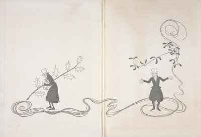 Illustrazione di Scrooge da Arthur Rackham