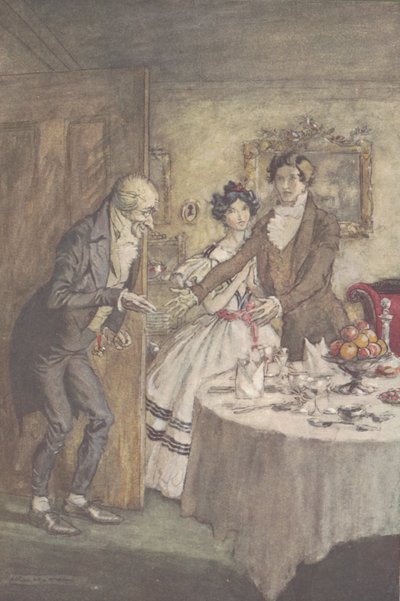 Sono io, tuo zio Scrooge da Arthur Rackham