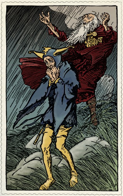 Re Lear da Arthur Rackham