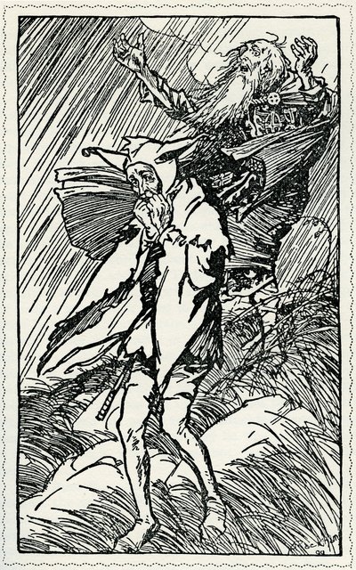 Re Lear di William Shakespeare da Arthur Rackham