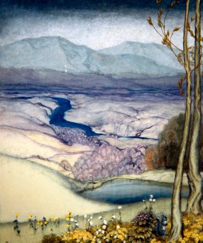 Paesaggio da Arthur Rackham