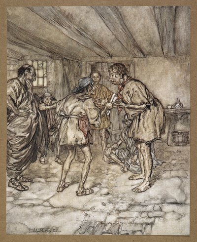 Lasciatemi fare anche il leone. Casa di Quince. Una scena da 