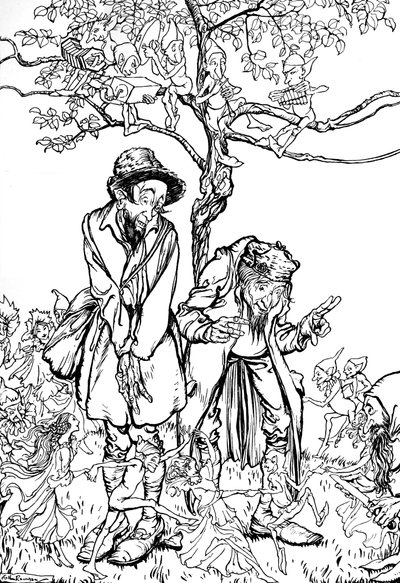 Fratellino e sorellina, 1917, 1923 da Arthur Rackham