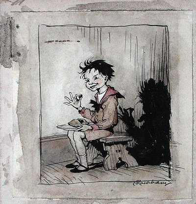 Little Jack Horner, illustrazione da 