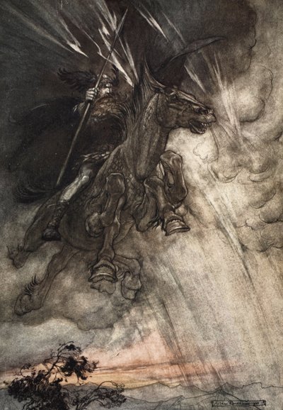 Furioso, Wotan Cavalca verso la Roccia! Come un vento di tempesta arriva!, frontespizio di 