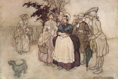 Rip Van Winkle, 1907 da Arthur Rackham