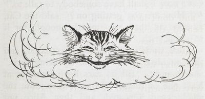 Il Gatto del Cheshire da Arthur Rackham
