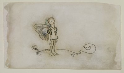 La cosa delle fate, da Sogno di una notte di mezza estate, pubblicato 1908 da Arthur Rackham