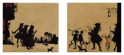 Die Verkündigung [aus Aschenputtel] da Arthur Rackham