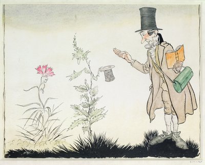 Il professore non sopporta quel genere di cose, illustrazione per 
