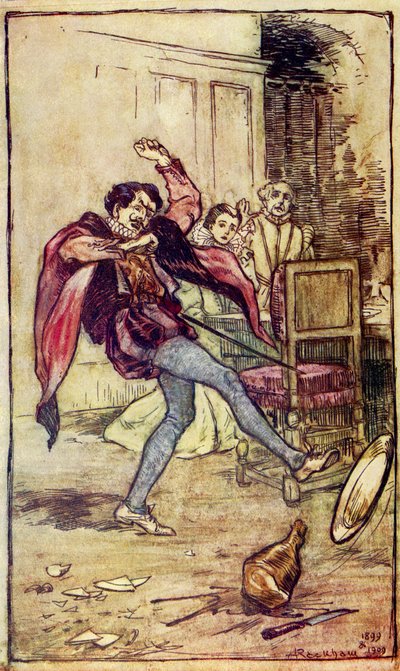 La bisbetica domata da Arthur Rackham