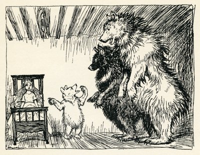I tre orsi da Arthur Rackham