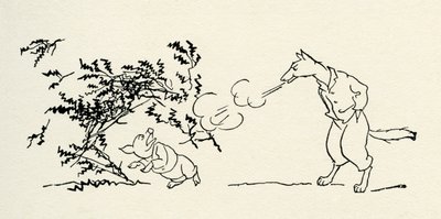I tre porcellini da Arthur Rackham
