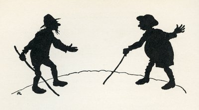 I saggi di Gotham da Arthur Rackham