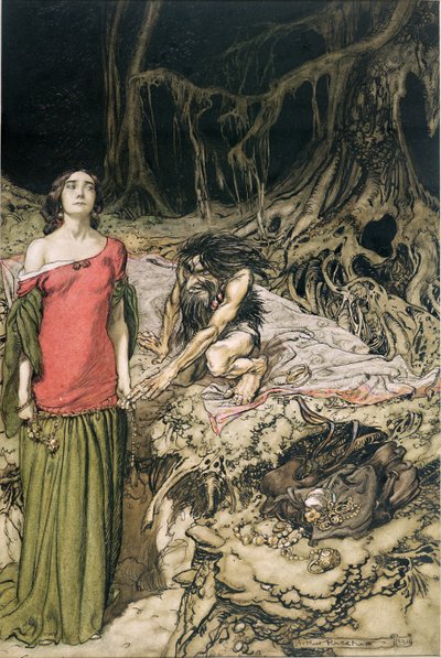 Il corteggiamento di Grimhilde, la madre di Hagen da 