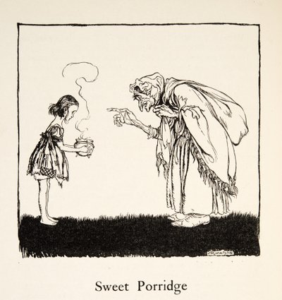 Il piccolo andò a prendere la scatola, da 