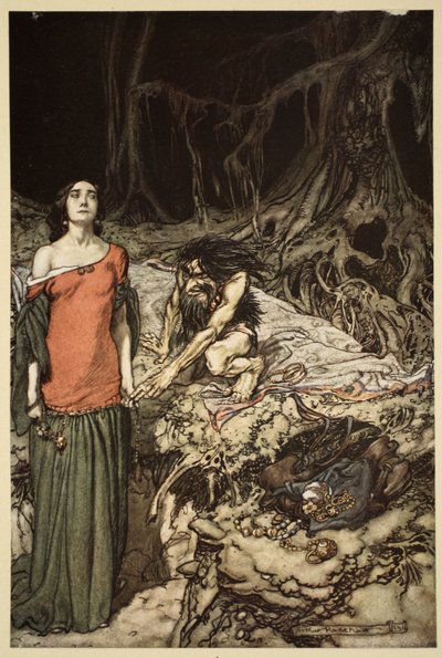 Il corteggiamento di Grimhilde, la madre di Hagen, da 