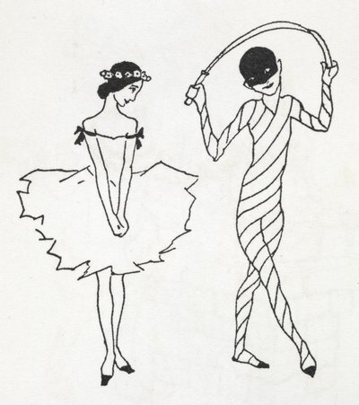 Due ballerini da Arthur Rackham