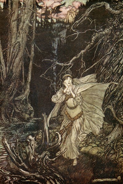 Undine di Friedrich de la Motte Fouqué da Arthur Rackham