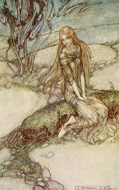 Undine di Friedrich de la Motte Fouqué da Arthur Rackham